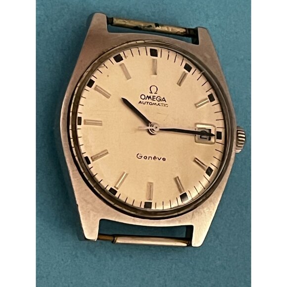 Vintage 1970s Omega Geneve Automatic Watch Cal 563 Stainless runs - Picture 3 of 16